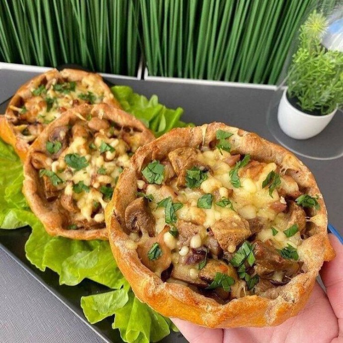 Открытые пирожки Открытые пирожки