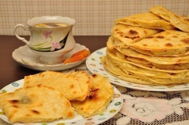 Кыстыбыи ‑ татарские лепешки с картошкой