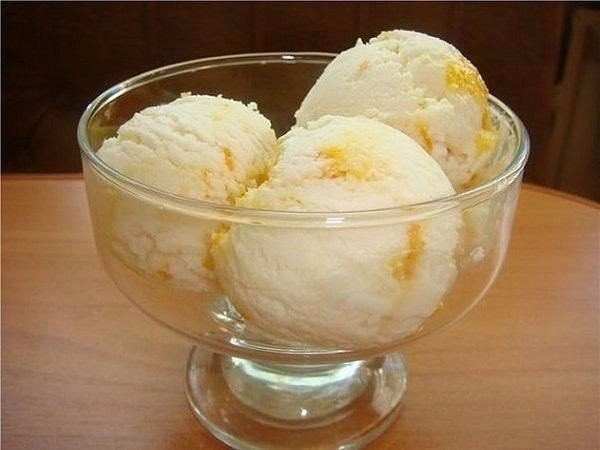 Детское мороженое из творога с бананами Детское мороженое из творога с бананами