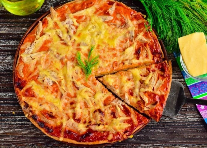 Супербыстрая мясная пицца Супербыстрая мясная пицца