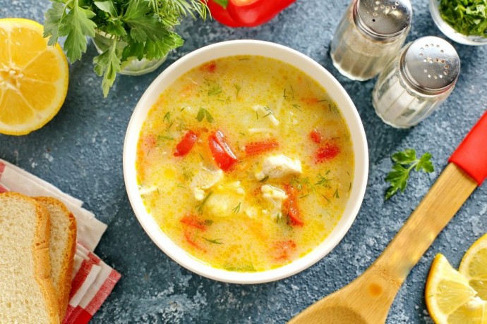 ​Куриный суп по-болгарски