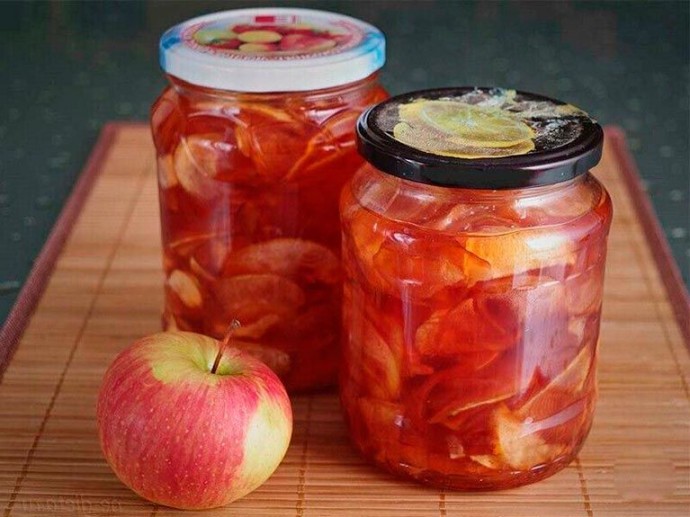 Варенье из яблок с лимонами и апельсинами Варенье из яблок с лимонами и апельсинами