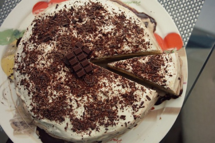 ​Шоколадный торт «Обыкновенное чудо»