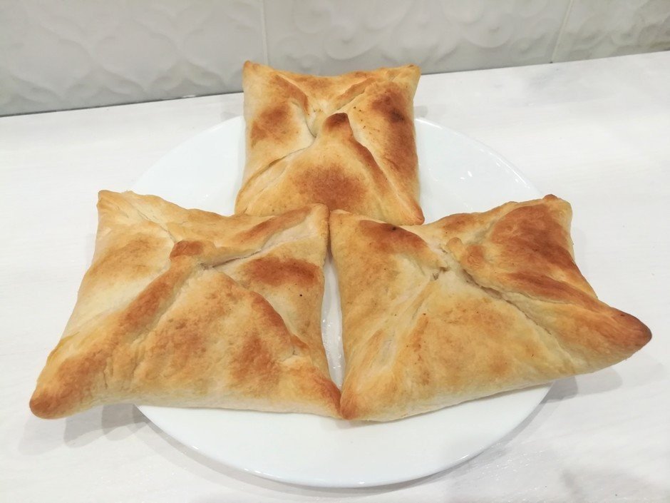 Пирожки с адыгейским сыром
