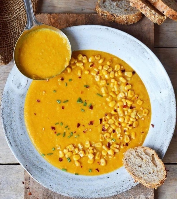 ​Кукурузный суп-пюре