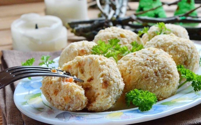 Закуска "Хрустящие шарики" Закуска "Хрустящие шарики"