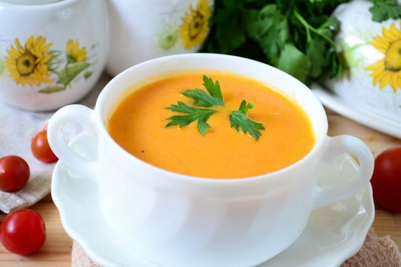 ​Томатный суп-пюре «Красная жара»