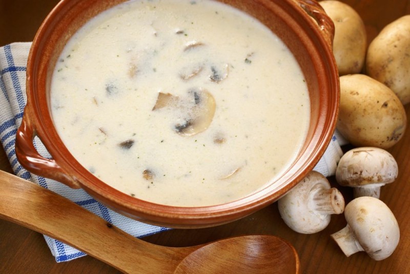 Грибной крем-суп по французскому рецепту