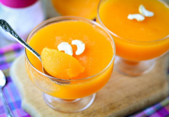 Желе из тыквы с апельсином Желе из тыквы с апельсином
