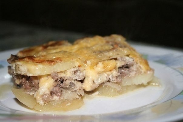 Мясная запеканка Мясная запеканка