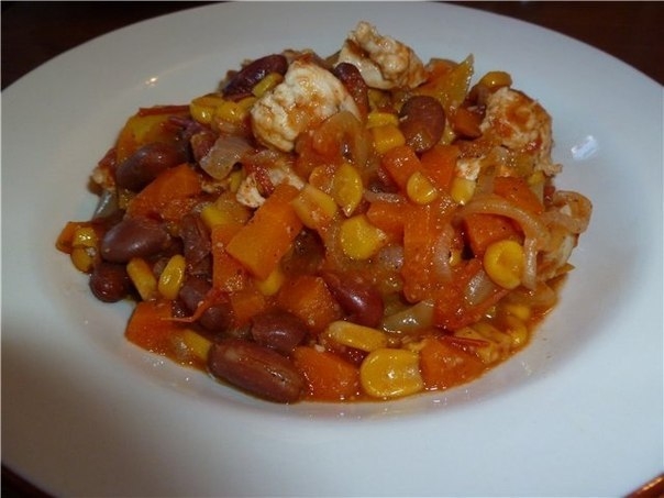 Фото к рецепту: Рагу по-мексикански