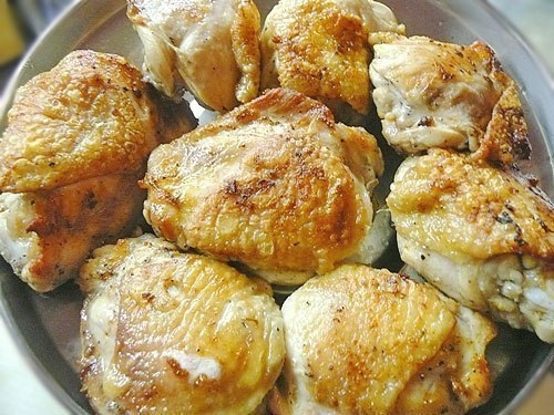 Фото к рецепту: Рис с курицей - Arroz con pollo 