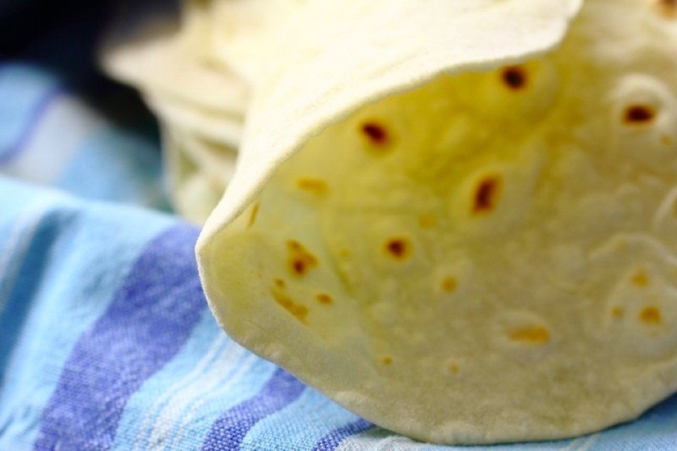 Фото к рецепту: Мексиканские пшеничные тортильяс