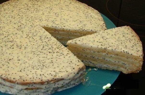 Фото к рецепту: Сметанный торт